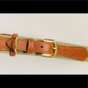 Vintage leather belt